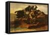 Four Jockeys Galloping-Théodore Géricault-Framed Stretched Canvas