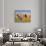 Four Labrador Retrievers Standing in a Field of Poppies at Antelope Valley in California, USA-Zandria Muench Beraldo-Photographic Print displayed on a wall