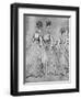 Four Ladies, 19th Century-Constantin Guys-Framed Giclee Print