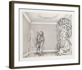 Four Ladies in A Windowless Room-Rauch Hans Georg-Framed Limited Edition