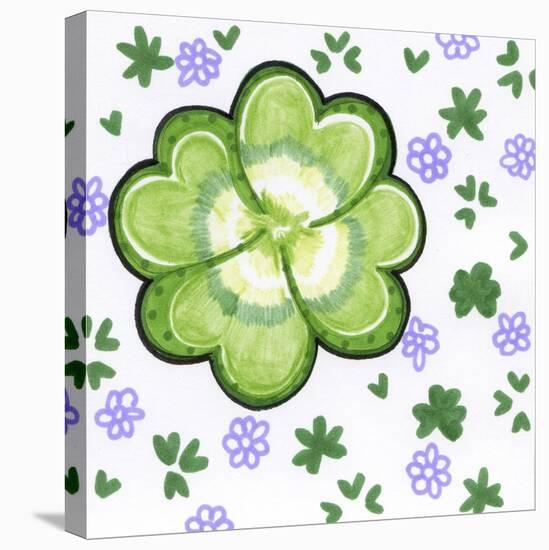 Four Leaf Clover-Valarie Wade-Stretched Canvas