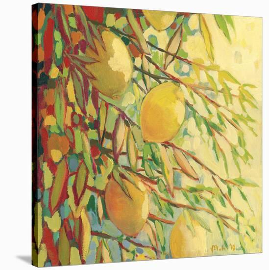 Four Lemons-Jennifer Lommers-Stretched Canvas