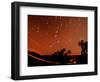 Four Leonid Meteors are Seen Streaking Through the Sky Over Joshua Tree National Park, Calif.-null-Framed Photographic Print