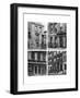 Four London Houses of Famous Men, London, 1926-1927-McLeish-Framed Giclee Print