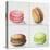 Four Macaroons-Jennifer Redstreake Geary-Stretched Canvas