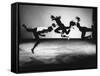 Four Male Members of the Limon Company Rehearsing-Gjon Mili-Framed Stretched Canvas