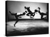 Four Male Members of the Limon Company Rehearsing-Gjon Mili-Stretched Canvas