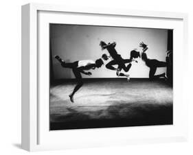 Four Male Members of the Limon Company Rehearsing-Gjon Mili-Framed Photographic Print