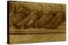 Four Members Of The Dalton Gang, Killed At Coffeyville, Kansas, ca. 1892-null-Stretched Canvas