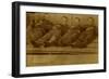 Four Members Of The Dalton Gang, Killed At Coffeyville, Kansas, ca. 1892-null-Framed Art Print