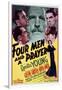 Four Men and a Prayer - Movie Poster Reproduction-null-Framed Photo