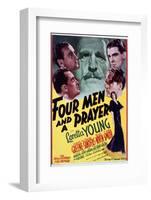 Four Men and a Prayer - Movie Poster Reproduction-null-Framed Photo