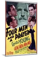 Four Men and a Prayer - Movie Poster Reproduction-null-Mounted Photo