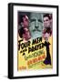 Four Men and a Prayer - Movie Poster Reproduction-null-Framed Photo