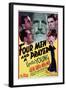 Four Men and a Prayer - Movie Poster Reproduction-null-Framed Photo