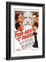 Four Men and a Prayer-null-Framed Art Print