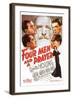 Four Men and a Prayer-null-Framed Art Print