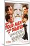 Four Men and a Prayer-null-Mounted Art Print