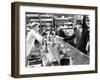 Four Men at a Soda Fountain-null-Framed Photo