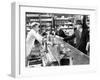 Four Men at a Soda Fountain-null-Framed Photo