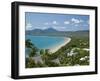 Four Mile Beach and Trinity Bay, Port Douglas, North Coast, Queensland, Australia-Walter Bibikow-Framed Photographic Print