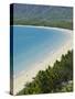 Four Mile Beach and Trinity Bay, Port Douglas, North Coast, Queensland, Australia-Walter Bibikow-Stretched Canvas