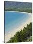 Four Mile Beach and Trinity Bay, Port Douglas, North Coast, Queensland, Australia-Walter Bibikow-Stretched Canvas