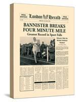 Four Minute Mile-The Vintage Collection-Stretched Canvas