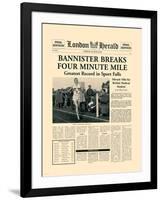 Four Minute Mile-The Vintage Collection-Framed Art Print