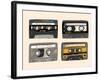 Four Mix Tapes-Mark Ulriksen-Framed Art Print