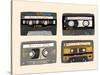 Four Mix Tapes-Mark Ulriksen-Stretched Canvas