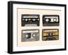 Four Mix Tapes-Mark Ulriksen-Framed Art Print