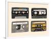 Four Mix Tapes-Mark Ulriksen-Framed Art Print