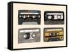 Four Mix Tapes-Mark Ulriksen-Framed Stretched Canvas