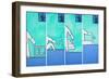 Four moments in one morning, 2001,(oil on linen)-Cristina Rodriguez-Framed Giclee Print