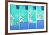 Four moments in one morning, 2001,(oil on linen)-Cristina Rodriguez-Framed Giclee Print