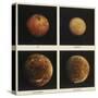 Four Moons of Jupiter. Io, Europa, Ganymede and Callisto, 1979-null-Stretched Canvas