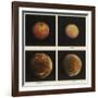 Four Moons of Jupiter. Io, Europa, Ganymede and Callisto, 1979-null-Framed Giclee Print