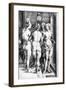 Four Naked Women or the Witches, 1497-Frank Cadogan Cowper-Framed Giclee Print