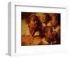 Four Negro Heads-Peter Paul Rubens-Framed Art Print