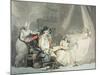 Four O'Clock in the Town-Thomas Rowlandson-Mounted Giclee Print