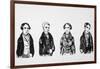 Four of the Six Tolpuddle Martyrs Transported to Australia for Forming a Trade Union-null-Framed Art Print