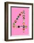 Four On Pink-null-Framed Giclee Print