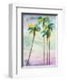 Four Palms No. 2-Jan Weiss-Framed Art Print