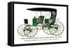 Four Passenger Extension Top Cut-Under Phaeton with Doors-null-Framed Stretched Canvas