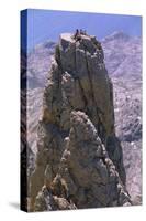 Four People on the Picos De Europa, Spain, Europe-Duncan Maxwell-Stretched Canvas