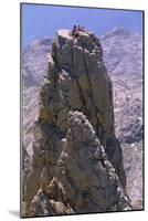 Four People on the Picos De Europa, Spain, Europe-Duncan Maxwell-Mounted Photographic Print