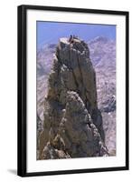 Four People on the Picos De Europa, Spain, Europe-Duncan Maxwell-Framed Photographic Print