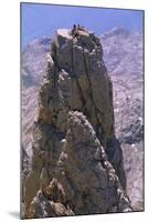 Four People on the Picos De Europa, Spain, Europe-Duncan Maxwell-Mounted Photographic Print