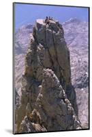 Four People on the Picos De Europa, Spain, Europe-Duncan Maxwell-Mounted Photographic Print